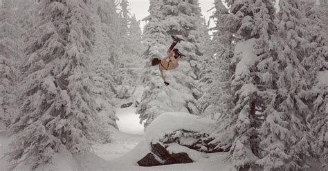 nude in snow